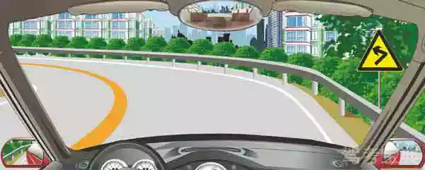 在这种条件的道路上怎样安全行驶？